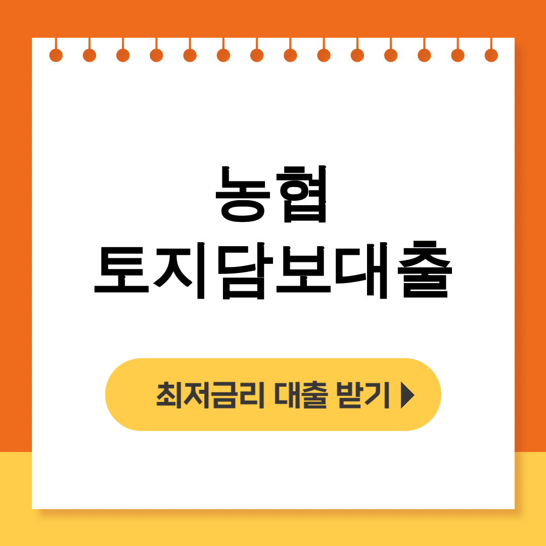 농협 토지담보대출 한방에 해결한 DSR조건 후기 대공개!