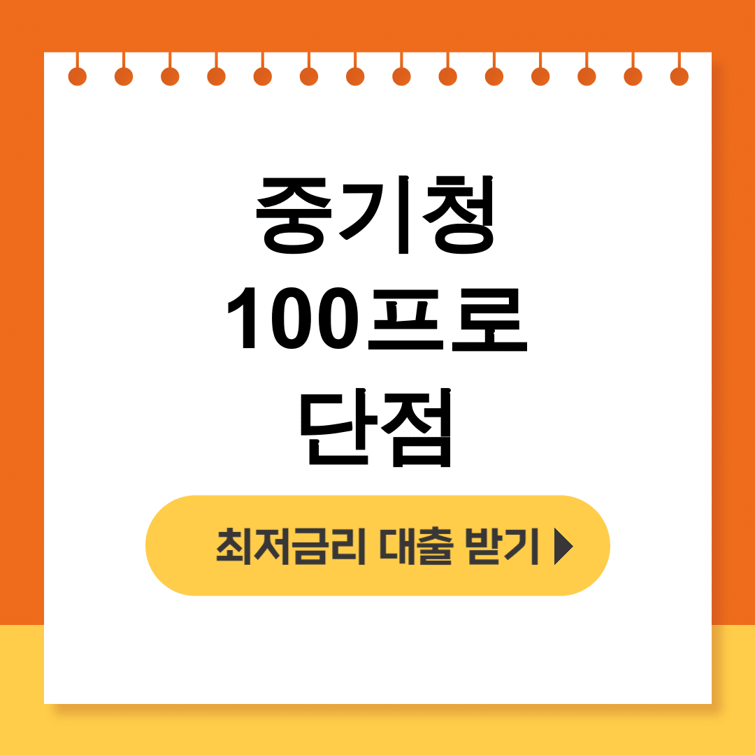 중기청 100프로 단점 깡통전세 거절사유 총정리 후기 대공개!